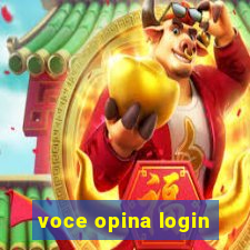 voce opina login